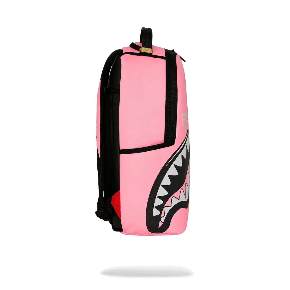 Sprayground Shark Central Bubble Shark Backpack Unisex Pink Top Handle SPR327